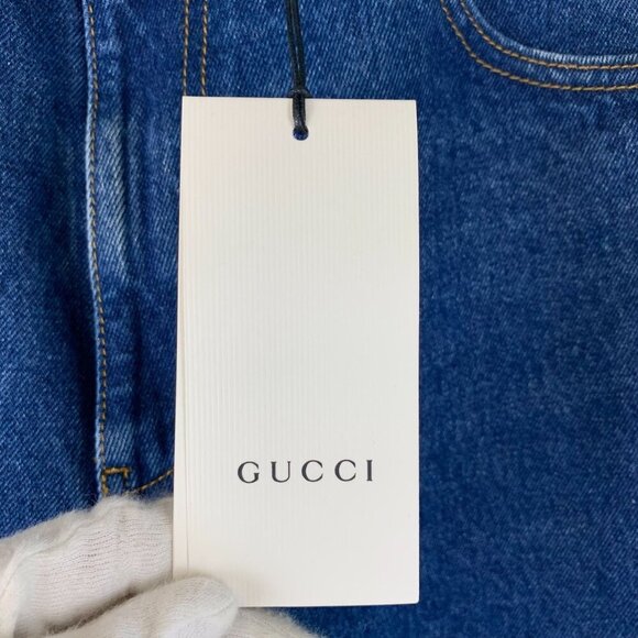 NWT Gucci Regular Fit Marble Jeans Size 32 - Picture 9 of 12